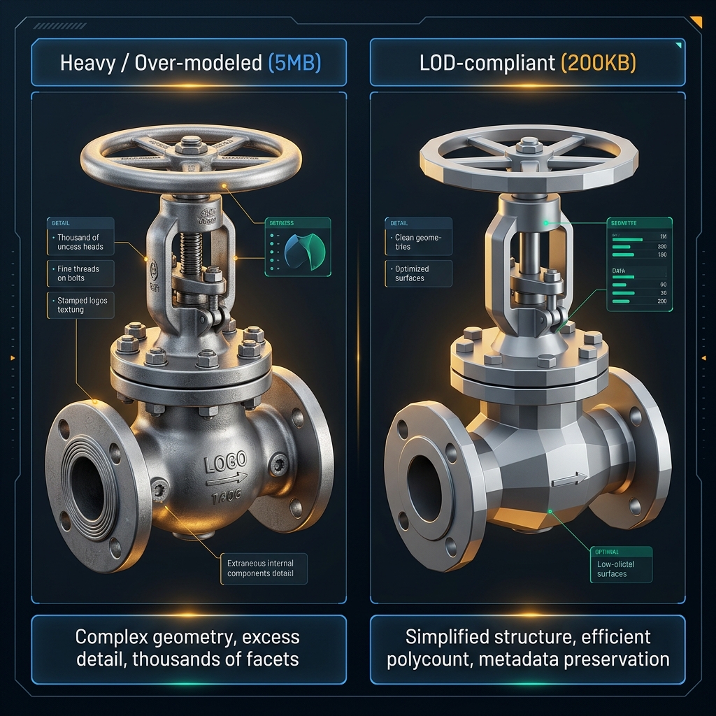 MEP family standards: LOD and naming